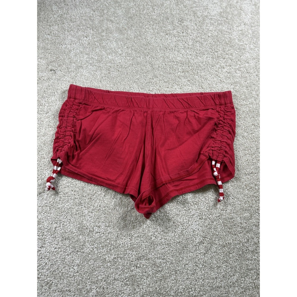 Mapalé Shorts Womens Small Ruched Lounge Sleepwear Drawstring Side Tie